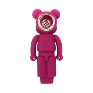 65467.jpg Purple Robot Silicone Pipe (11cm)