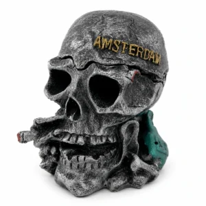 Amsterdam  Skull Asbak – Schedel met Sigaret