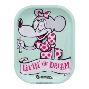 G-Rollz Banksy ‘Livin’ the Dream’ Small Tray – 14×18 cm