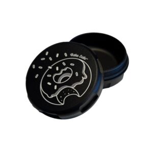Black-donut-62mm-pocket-stash.jpg 62mm 2-Piece Aluminium Pocket Stash (Beamer)