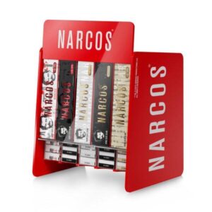 Narcos King Size Rolling Paper – White and Brown Edition