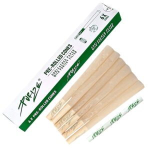 xr:d:DAF7zhobvug:107,j:7107098885265684785,t:24021415 PURIZE Active Cones 6 stuks – Voorgerolde Cones met Actieve Koolstoffilters