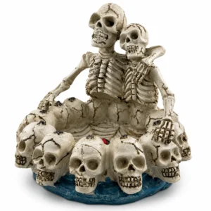 Schedel Asbak met Skeletten