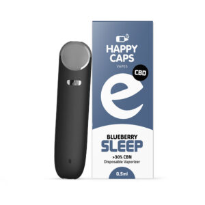 Happy Caps CBD Sleep Vaporizer – Blueberry Flavor – 0.5ml