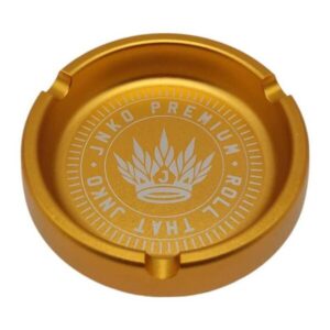 Aluminium Ashtray Round 10cm | Gold | (JNKO Premium)