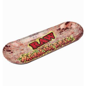 raw-metal-skate-deck-rolling-tray.jpg RAW Metal Skate Deck Rolling Tray